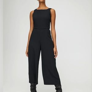 Wilfred Ecoulment Jumpsuit in black